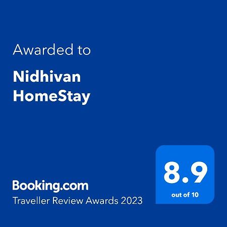 Nidhivan Homestay Vrindāvan Dış mekan fotoğraf